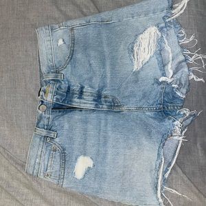 BDG girlfriend high rise jean shorts